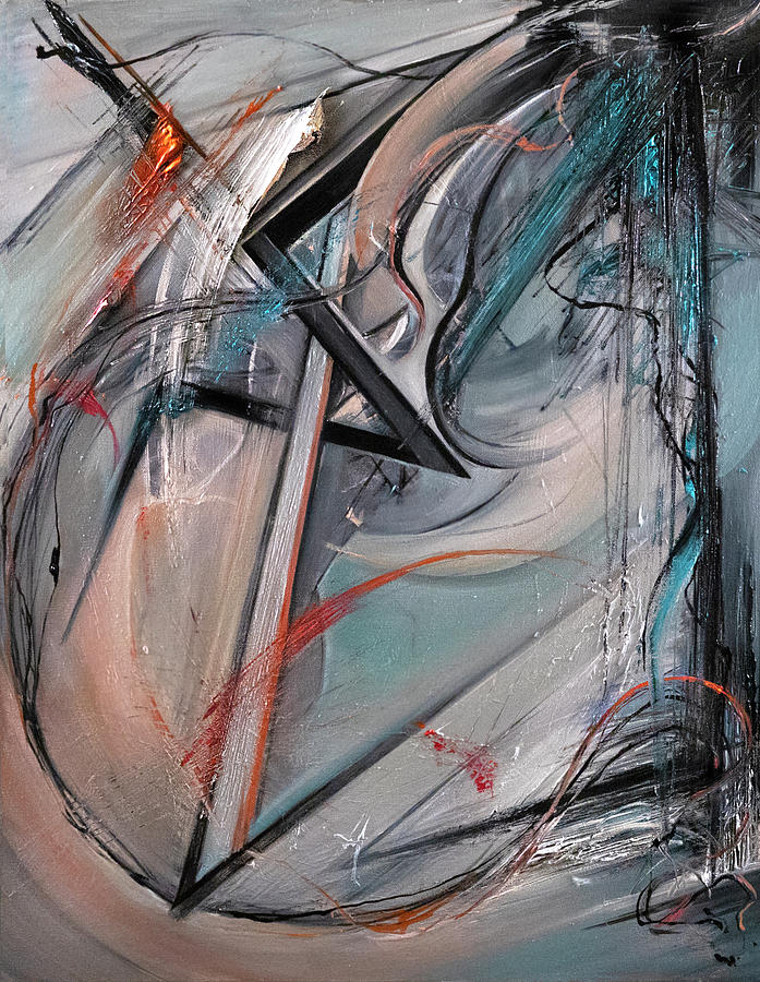 Serenity in Anxiety Painting by Brian Allen