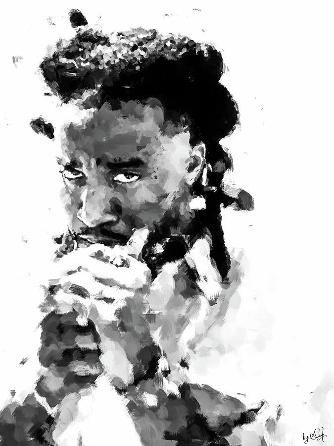 Shaboozey, Tipsy Digital Art by Gradify Creations