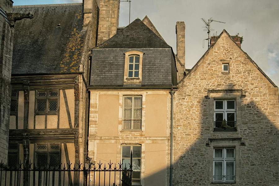Shadows and Half Timbers Photograph by Lisa Chorny