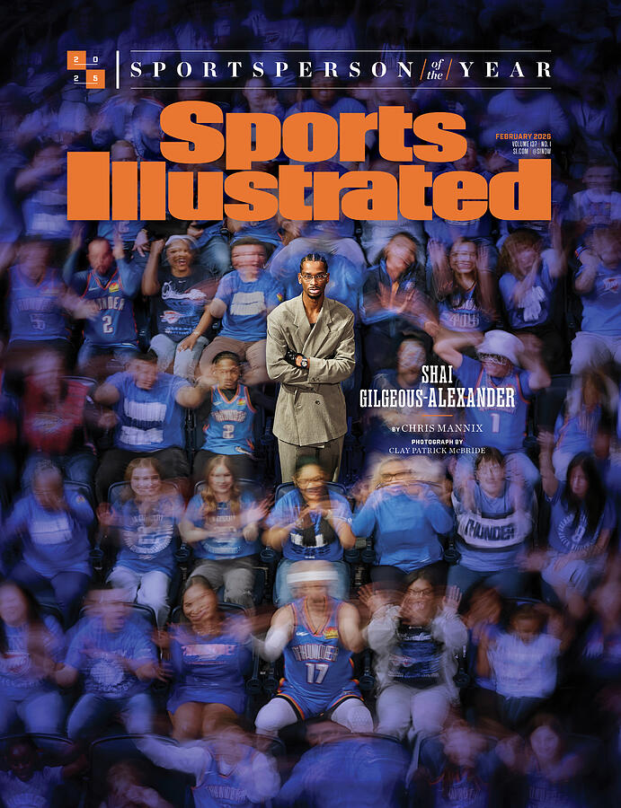 Shai Gilgeous-Alexander Sports Cover Photograph - Shai Gilgeous-Alexander, 2025 Sportsperson of the Year Issue Cover by Sports Illustrated