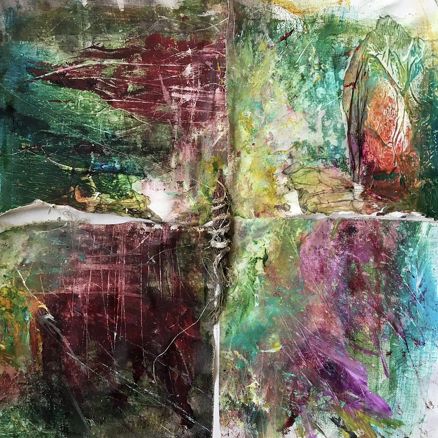 Shamanic Painting by Rodney Frederickson