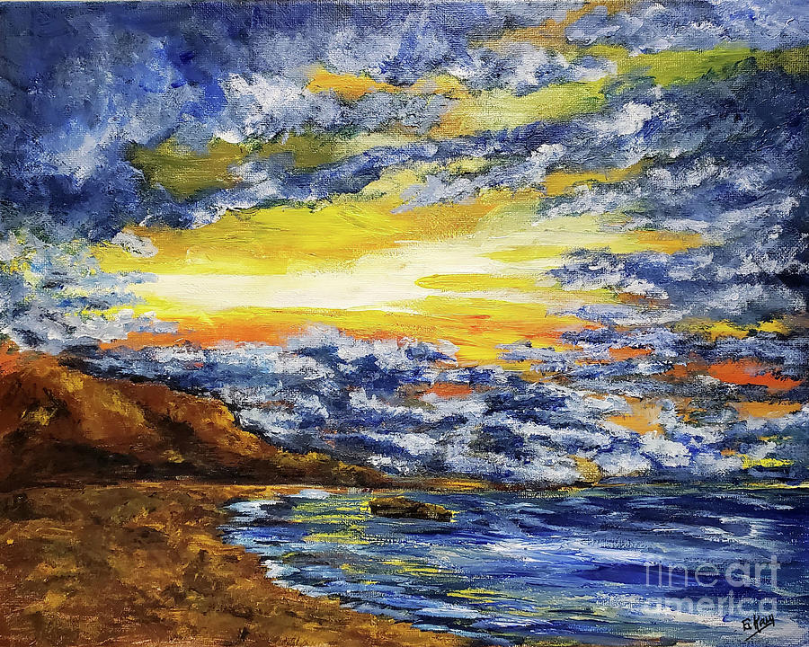 Shine on Through Painting by Eileen Kelly