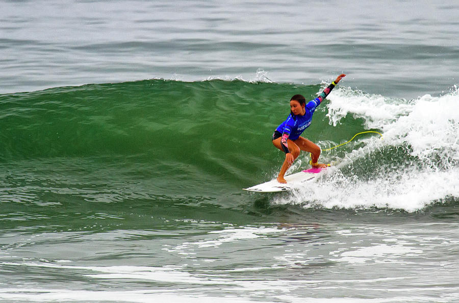 Shino Matsuda Japanese Surfer Girl Photograph by Waterdancer