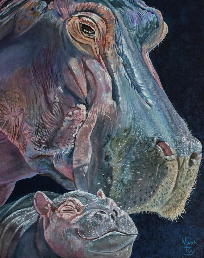 Shut Eye Painting by Mark Ray