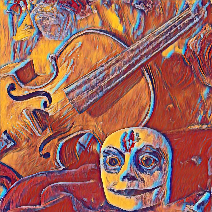 Cassalsonichi Muse Mixed Media by Bencasso B