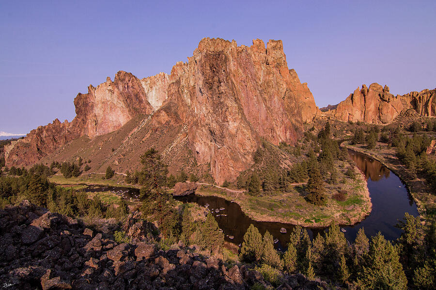 Smith Rock Photograph by Russell Wells