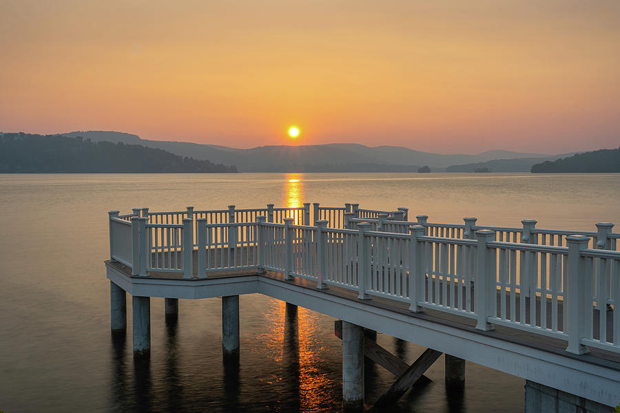 Smoke on the Water #1 Photograph by Dave King