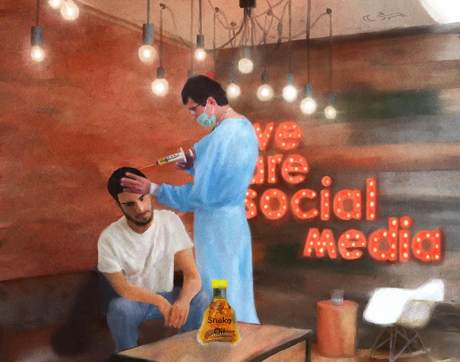 Snake Oil Digital Art by Jason Cardwell