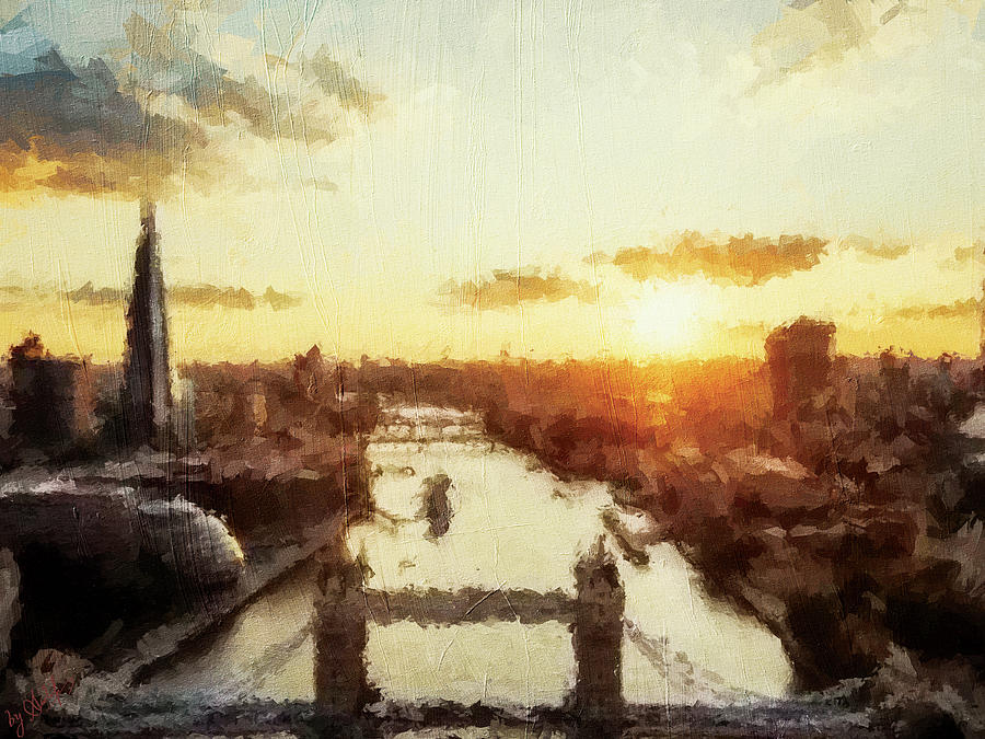 Soak Up The Sun Painting by Gradify Creations