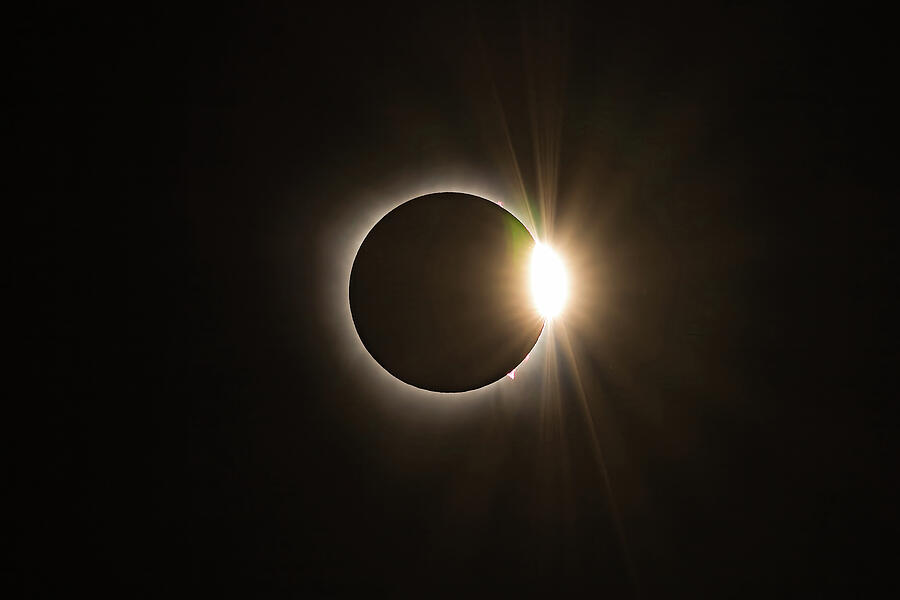 Solar Eclipse Ring 6285 Photograph by Rick Perkins