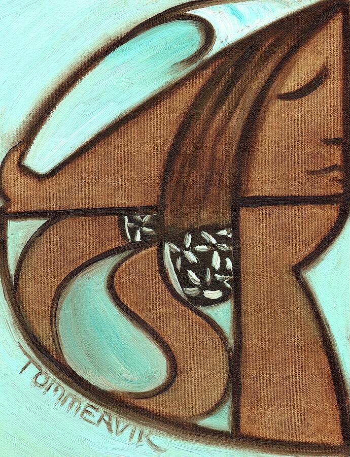 Soul Surfer Painting by Tommervik