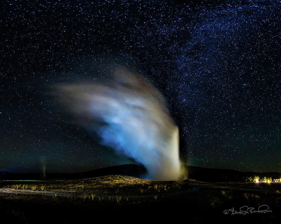 Spewing Stars Photograph by Steven Dos Remedios