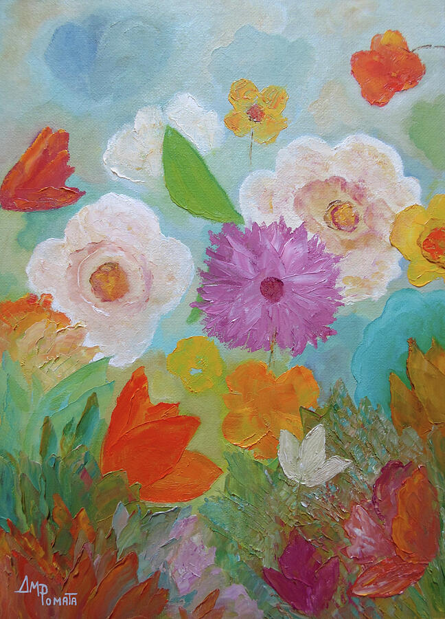 Splendid Welcome Painting by Angeles M Pomata