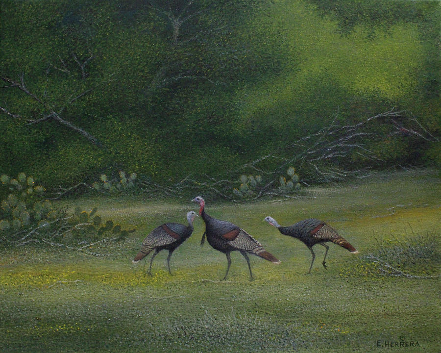 Spring Painting by Eleazar Herrera