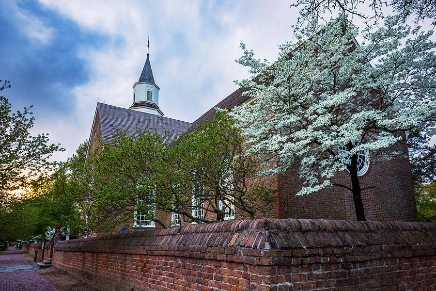 Spring Evening at the Parish Photograph by Rachel Morrison