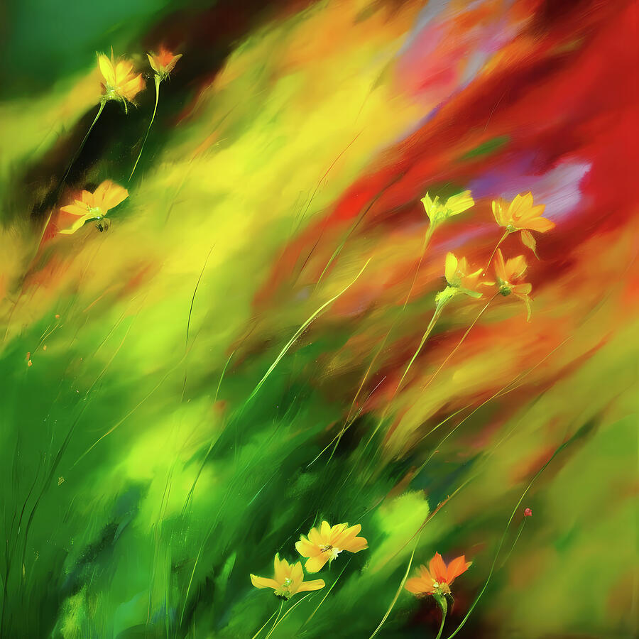 Spring Garden 3 Photograph by Ursula Abresch