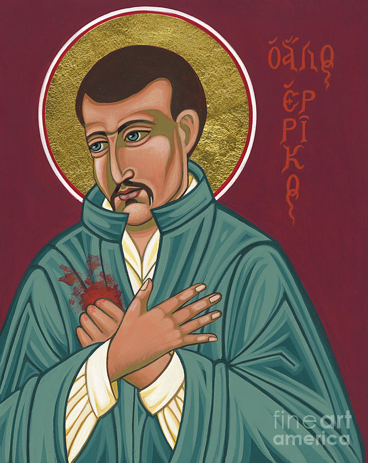St Henry Walpole, SJ 324 Painting by William Hart McNichols