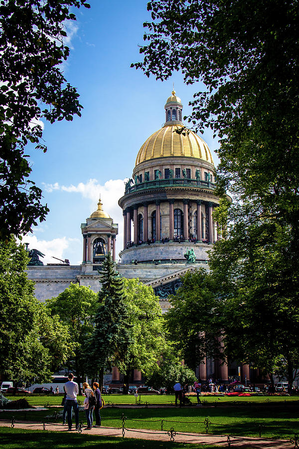 St Isaacs Dome Photograph by Craig A Walker