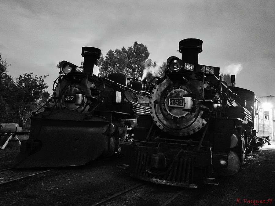 Steam Engines Chama, NM Photograph by Rene Vasquez