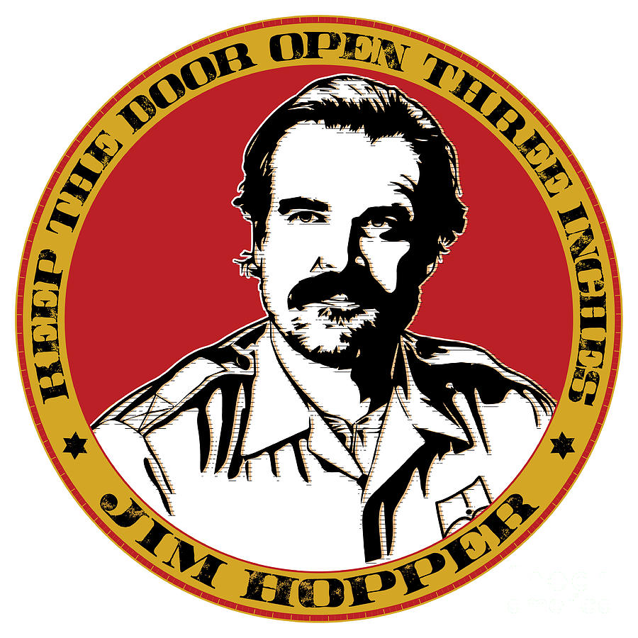 Stranger Things Keep The Door Open Digital Art by Kirania Finest