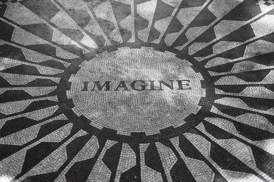 Strawberry Fields in New York Citys Central Park Photograph by Travel Essayist