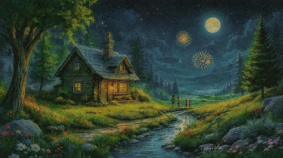 Summertime and the Living is Easy Painting by Jeffrey Kolker