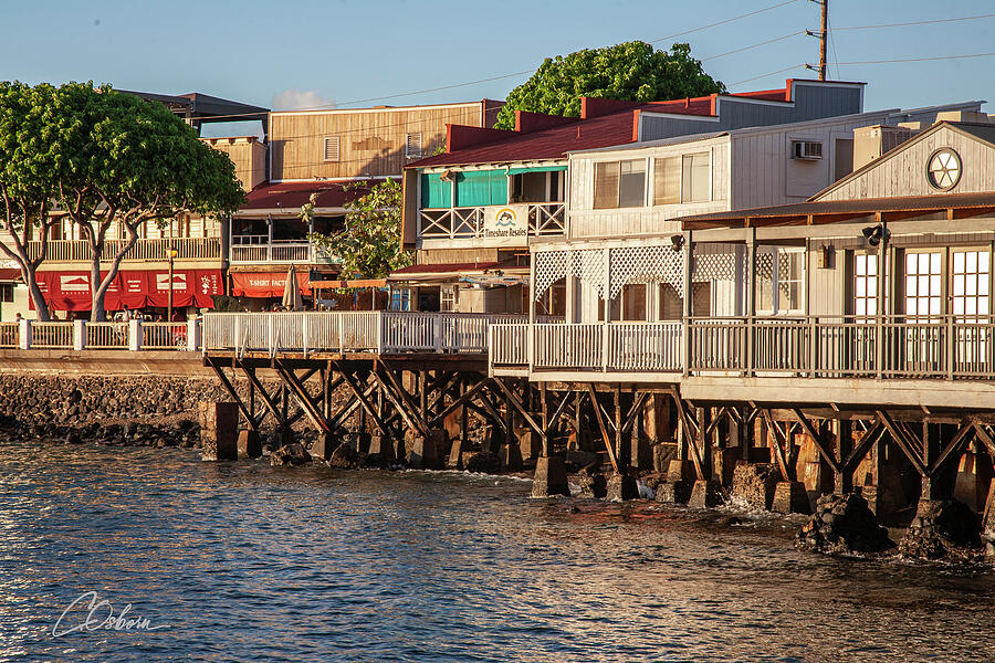 Sundown Coming to Front Street Photograph by Charlie Osborn