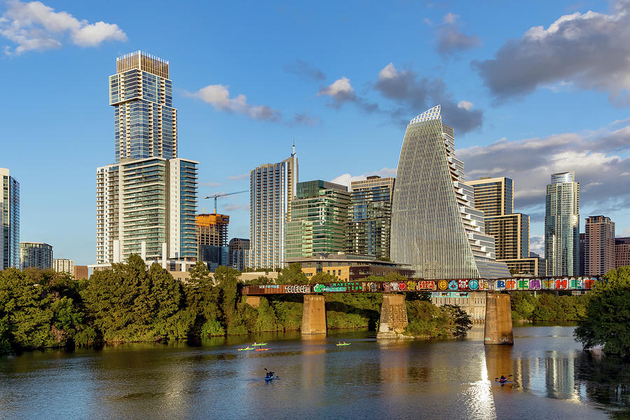 Sunny Downtown Austin Photograph by Kelley King