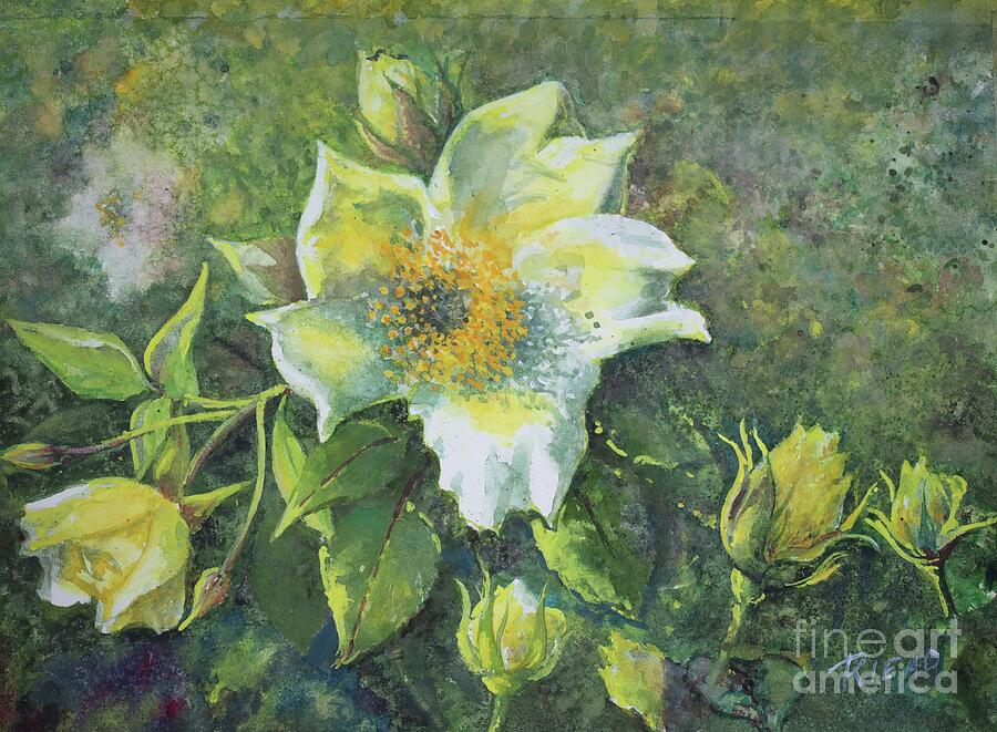 Sunny Painting by Sybil Riead