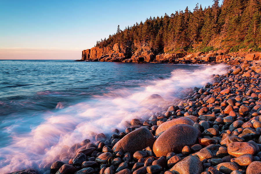 Sunrise at Boulder Beach Photograph by Jeff Sinon