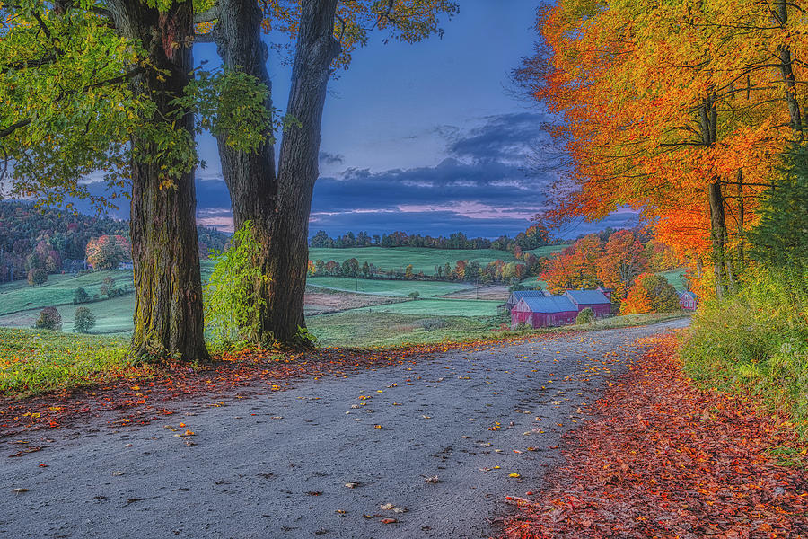 Sunrise at Jenne Farm Photograph by Penny Polakoff