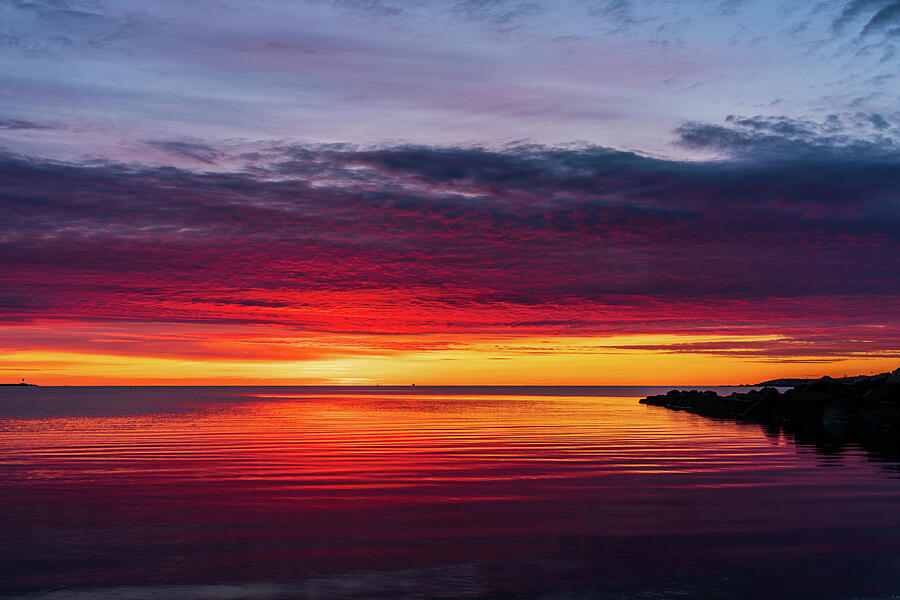 Sunrise Fire Photograph by Rich Kovach