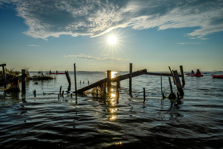 Sunset Kayak Cruise, Corolla NC Photograph by Anthony Hightower
