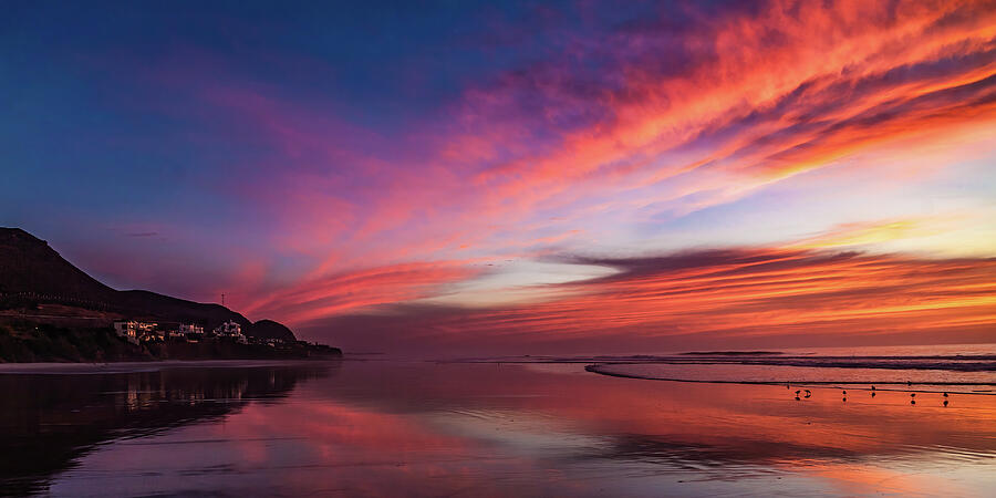 Sunset La Mision Baja Mexico Photograph by Tommy Farnsworth