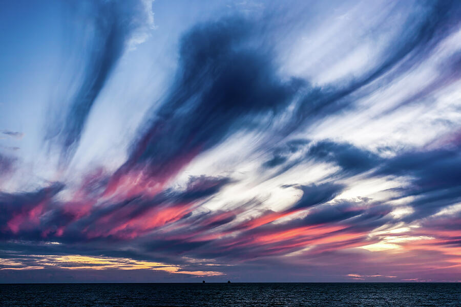 Sunset Manzanillo Mexico Photograph by Tommy Farnsworth