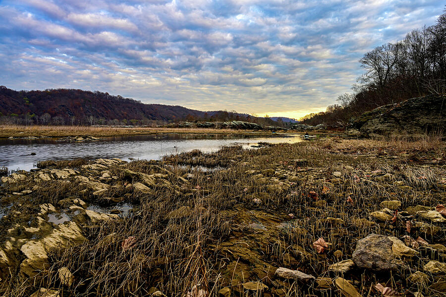 Sunset on the River Photograph by Anthony Hightower
