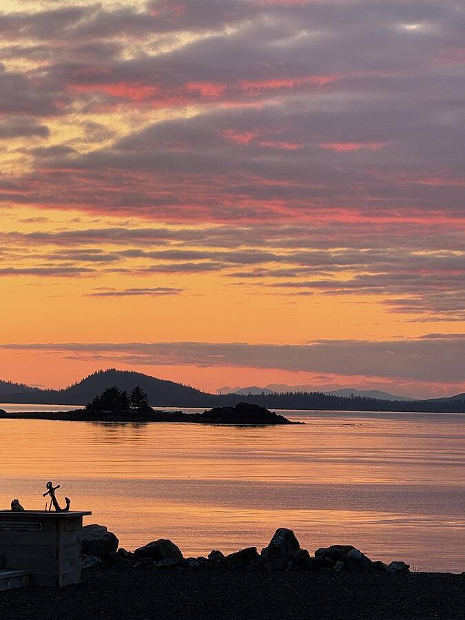 Sunset Over Clarence Strait Photograph by Harry Banks