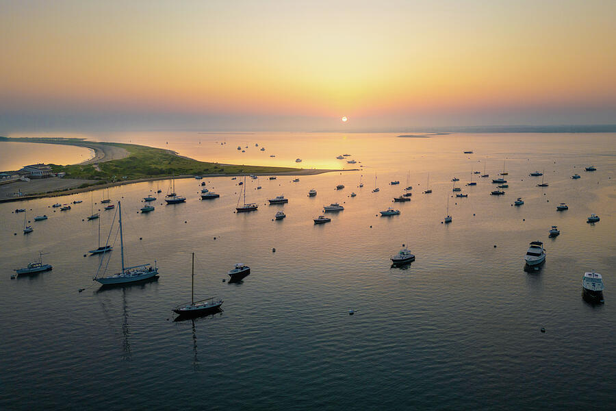 Sunset Over Watch Hill Cove I Photograph by Dave King