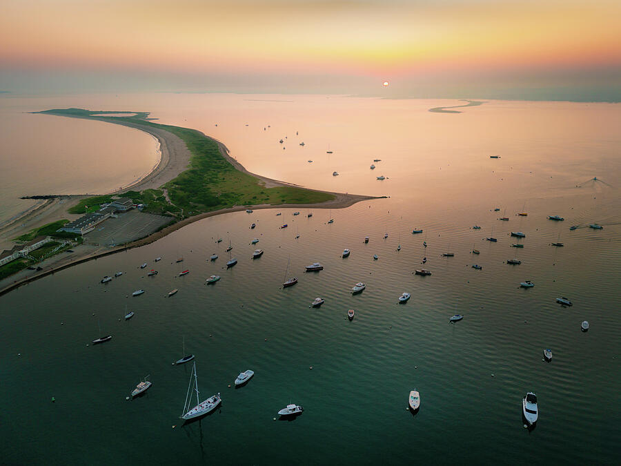 Sunset Over Watch Hill Cove II Photograph by Dave King