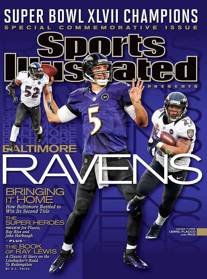 第47回スーパーボウルチャンピオンユニフォーム Baltimore Ravens Super Bowl XLVII Champion Baltimore Ravens Sports Illustrated