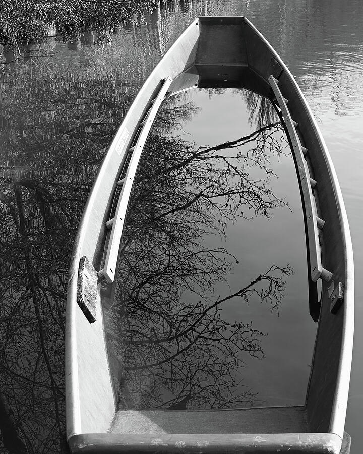 Swamped Fishing Boat Photograph by Steven Nelson