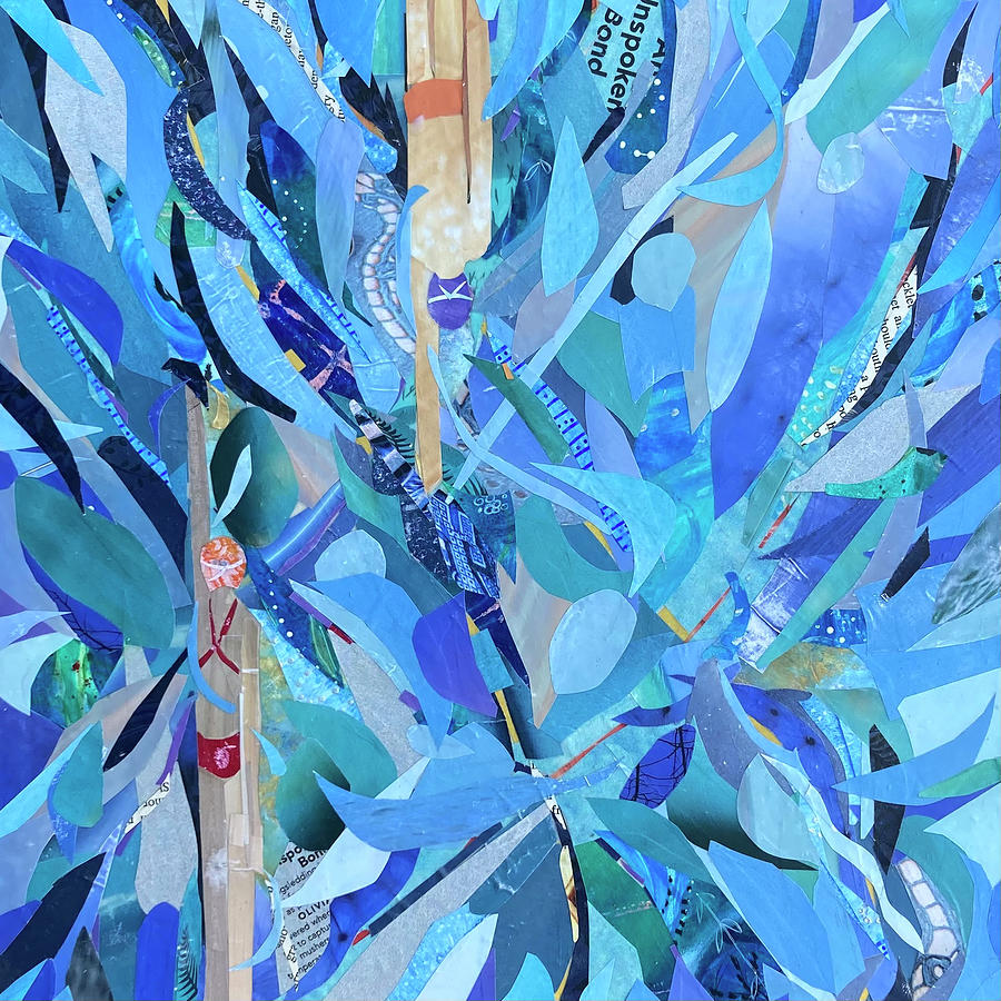 Swim with Me Mixed Media by Mary Conner