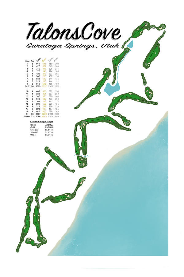 TalonsCove Digital Art by Flop Shot Studio