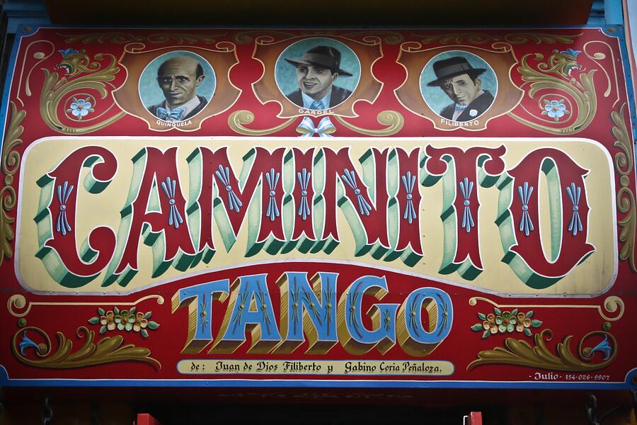 Tango Portraits, Caminitos Vibrant Tribute Photograph by Travel Essayist