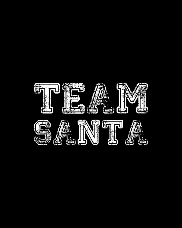 Team Santa Group Family Christmas Digital Art by Flippin Sweet Gear