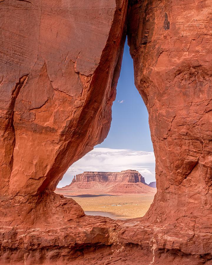Teardrop Arch Photograph by Chris Allmendinger