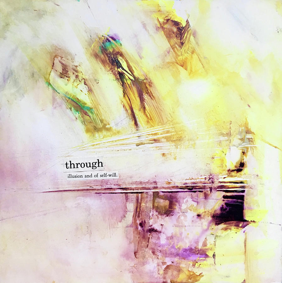 Temple Mirage Painting by Rodney Frederickson