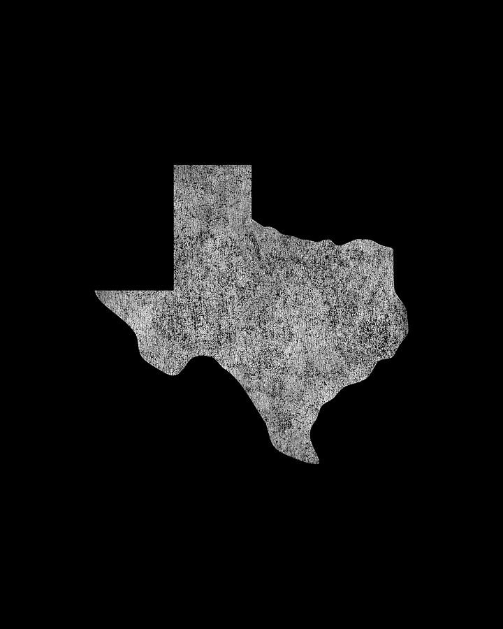 Texas Home Retro Digital Art by Flippin Sweet Gear