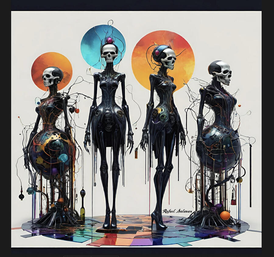 The Alchemists of Oblivion Digital Art by Rafael Salazar