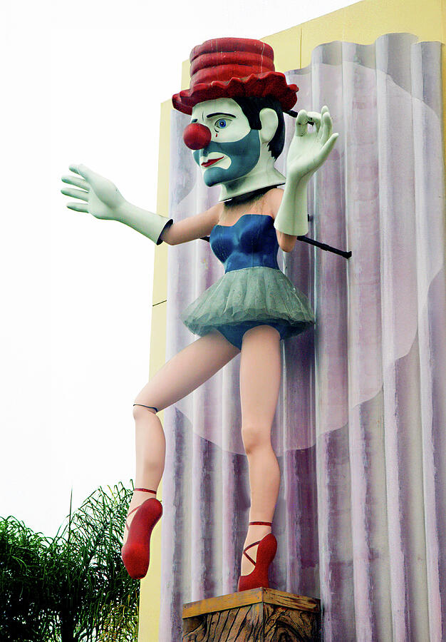 The Ballerina Clown of Venice Photograph by Joe Schofield